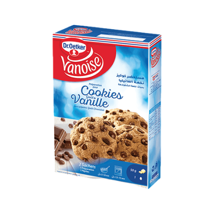 Mélange pour Cookies goût Vanille aux pépites goût chocolat VANOISE 280g